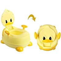 Los mejores  - Bamny Orinales Infantiles 3 en 1 con Tapa- Orinal Water Infantil con Asiento Acolchado y Protector contra Salpicaduras…